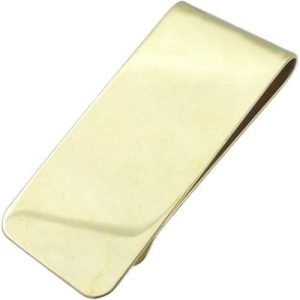 (3月)アクアマリン 有翼の ユニコーン ブラスマネークリップ 誕生石